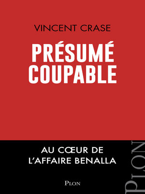 cover image of Présumé coupable